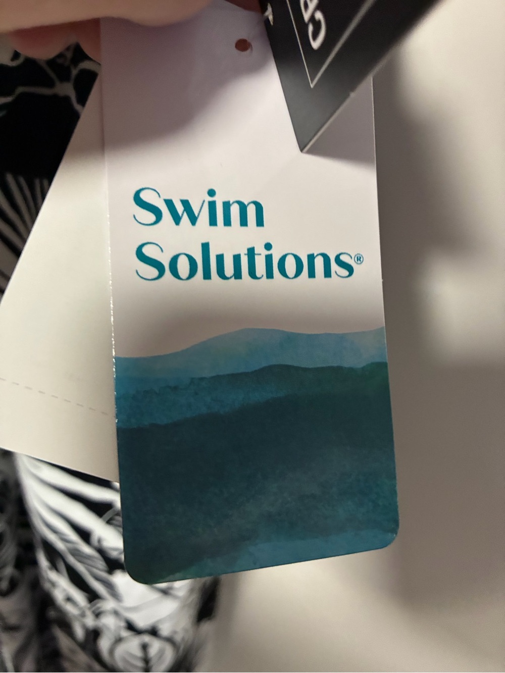 NWT! Plus Size 20W One-Piece Swimsuit by Swim Solutions - Picture 4 of 6